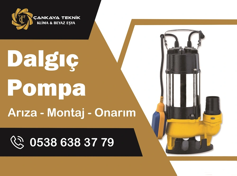 Dalgıç Pompa Montaj Arıza Onarım